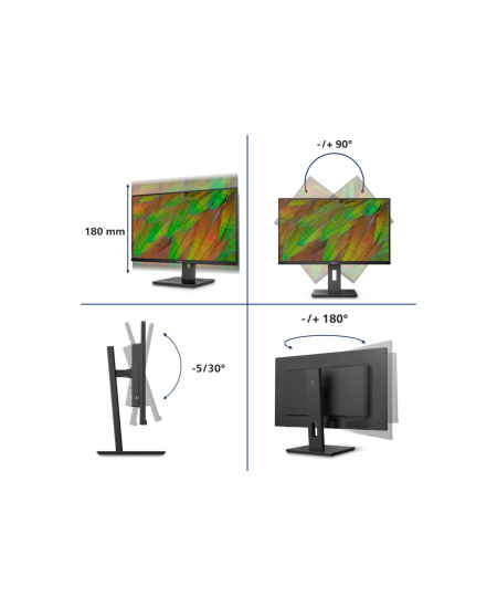 Philips | 32B1N3800/00 | 32 " | VA | 16:9 | 60 Hz | 4 ms | 3840 x 2160 pixels | 350 cd/m² | HDMI ports quantity 2 | Black