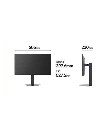 LG | 27GX790B-B | 27 " | OLED | QHD | 16:9 | 540 Hz | 0.02 ms | 2560 x 1440 pixels | 300 cd/m² | HDMI ports quantity 2 | B