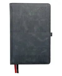 Kalendorius LINE , 2027, PU, A5, juoda  LT