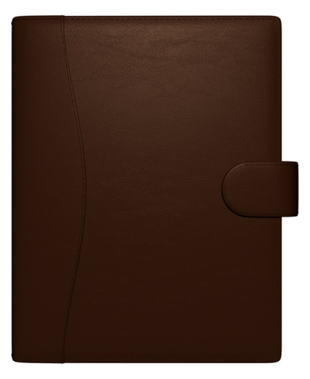 Kalendorius MAXI Organizer 2027, A5, oda, rudos spalvos