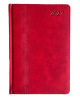 Kalendorius PREMIER Plus 2027, A4, PU, raudonos spalvos