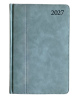 Kalendorius PREMIER Plus 2027, A5, PU, LT, turkio spalvos