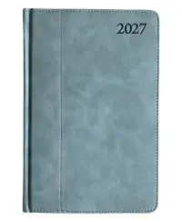 Kalendorius PREMIER PLUS 2027, PU, A5, turkio LT
