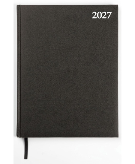 Kalendorius STANDARD 2027, Baltic, A4, PVC, juodos spalvos