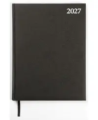 Kalendorius STANDARD 2027, PVC, A4, juoda (Baltic)