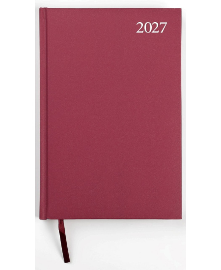 Kalendorius STANDARD 2027, A5, PVC, LT, vyšninės spalvos