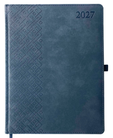 Kalendorius TRADITIONAL 2027, Baltic, A4, PU, juodos spalvos