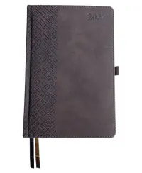 Kalendorius TRADITIONAL 2027, PU, A5, ruda