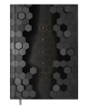 Kalendorius kartoniniu viršeliu WEEK Hexagon 2027, A5