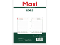 Vidaus blokas kalendoriui MAXI DAY organizer A5, 2027