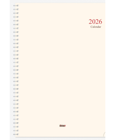 Vidaus blokas kalendoriui SENATOR Day Spirex 2027, A4