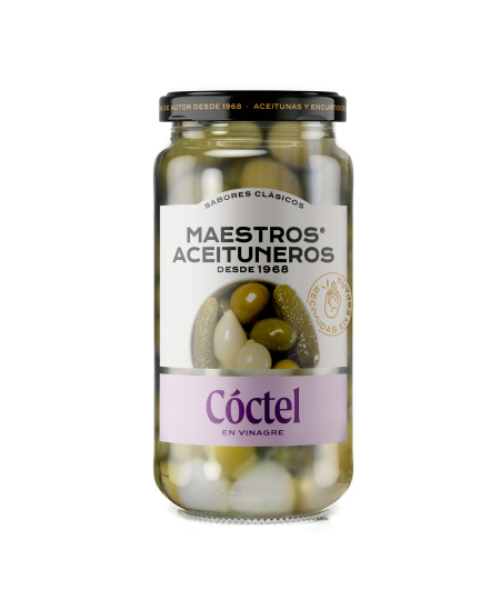Daržovių ir alyvuogių mišinys acte MAESTROS ACEITUNEROS, 345/150 g