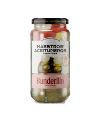 Daržovės ir alyvuogės ant iešmelių MAESTROS ACEITUNEROS, 345/150 g