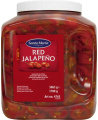 Raudonosios aitriosios paprikos-Jalapeno, griežinėliai, 3,065 / 1,700 kg