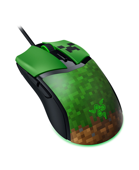 Razer | Gaming Mouse | Cobra | Optical Mouse Switches Gen-3 | Minecraft Edition