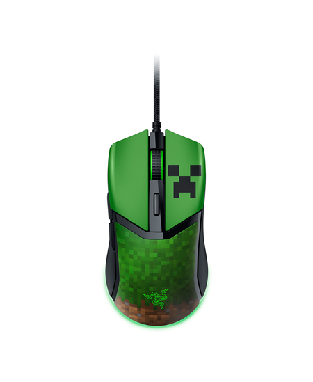 Razer | Gaming Mouse | Cobra | Optical Mouse Switches Gen-3 | Minecraft Edition
