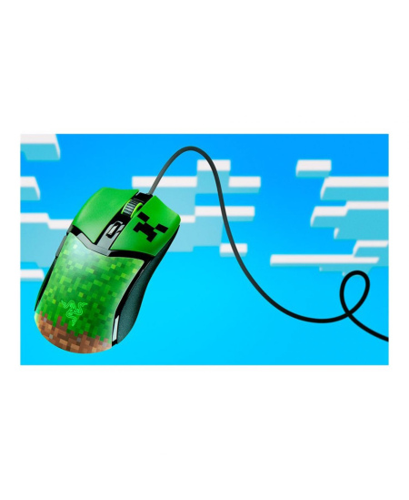 Razer | Gaming Mouse | Cobra | Optical Mouse Switches Gen-3 | Minecraft Edition