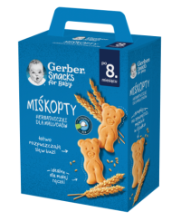 Sausainiai GERBER meškučiai, 180 g