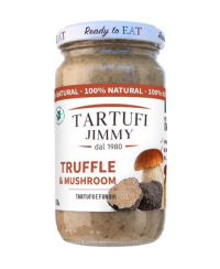 Trumų padažas TARTUFI JIMMY, Truffle & Mushroom, paruoštas valgymui, 180g