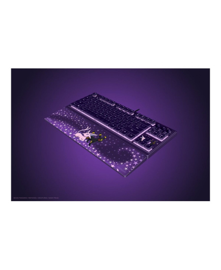Razer Ornata V3 Tenkeyless | Gaming keyboard | Wired | US | Razer Mecha-Membrane Switches | Wrist Rest | Pokémon Espeon/Umbreon