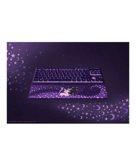Razer Ornata V3 Tenkeyless | Gaming keyboard | Wired | US | Razer Mecha-Membrane Switches | Wrist Rest | Pokémon Espeon/Umbreon