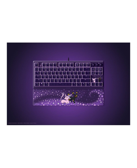 Razer Ornata V3 Tenkeyless | Gaming keyboard | Wired | US | Razer Mecha-Membrane Switches | Wrist Rest | Pokémon Espeon/Umbreon
