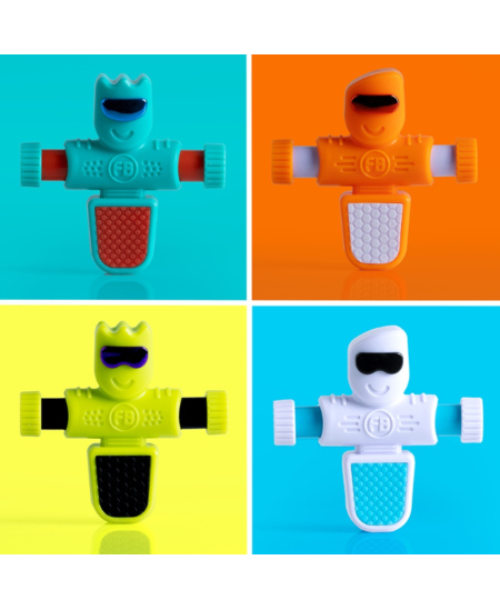 Naujos kartos stalo futbolininkai FAT BRAIN TOYS FoosBots "Tundra"