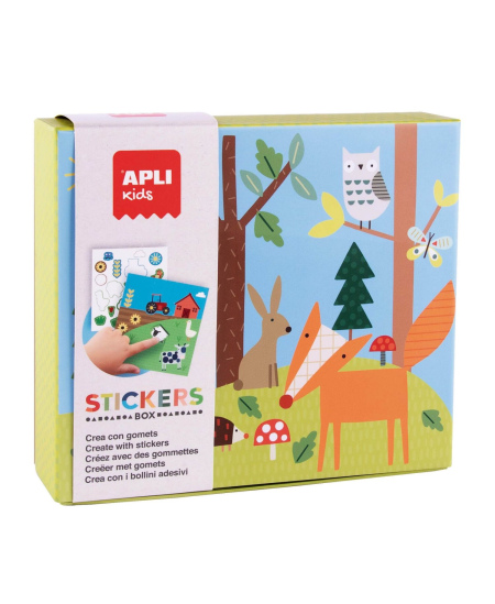 Lipdukų žaidimas APLI Kids "Forest"