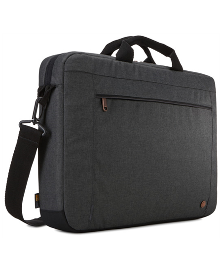 Case Logic | Era Attaché | Fits up to size 15.6 " | Messenger - Briefcase | Shoulder strap | Obsidian