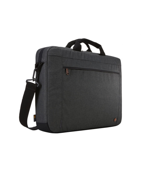 Case Logic | Era Attaché | Fits up to size 15.6 " | Messenger - Briefcase | Shoulder strap | Obsidian