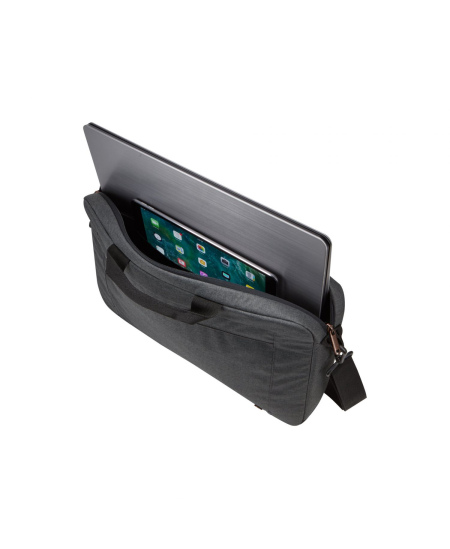 Case Logic | Era Attaché | Fits up to size 15.6 " | Messenger - Briefcase | Shoulder strap | Obsidian