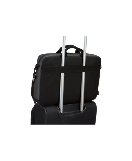 Case Logic | Era Attaché | Fits up to size 15.6 " | Messenger - Briefcase | Shoulder strap | Obsidian