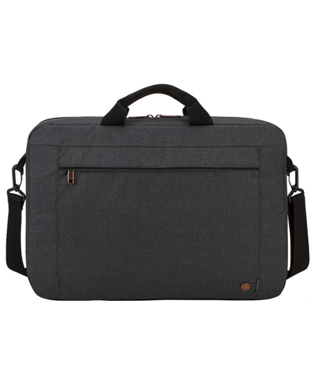Case Logic | Era Attaché | Fits up to size 15.6 " | Messenger - Briefcase | Shoulder strap | Obsidian