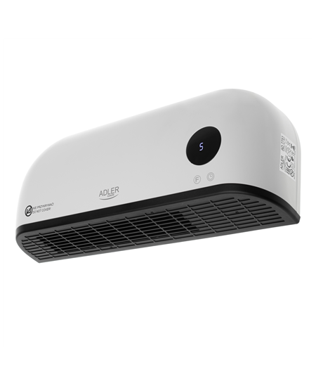 Adler LED Air Curtain Heater | AD 7751 | Air curtain | 2000 W | White