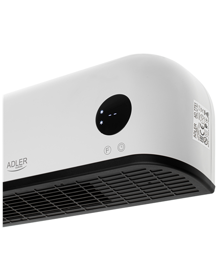 Adler LED Air Curtain Heater | AD 7751 | Air curtain | 2000 W | White