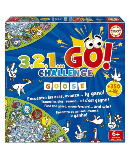 Stalo žaidimas EDUCA 3, 2, 1... GO! Challenge Goose