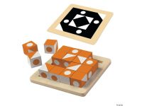 Stalo žaidimas Mindware Q-bitz Solo: Orange Edition