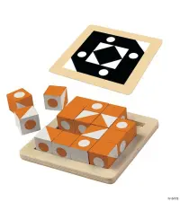 Stalo žaidimas Mindware Q-bitz Solo: Orange Edition