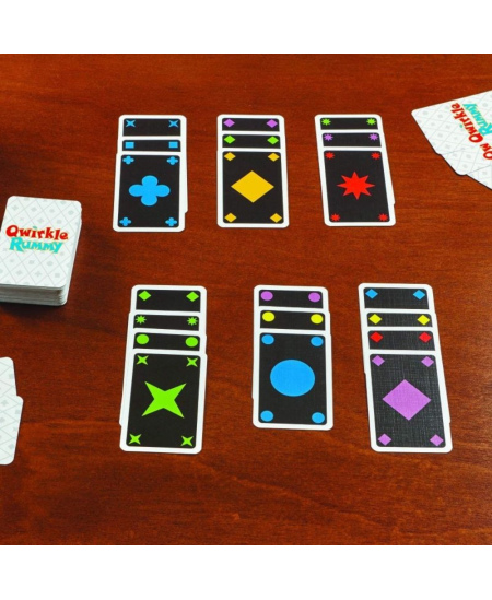 Stalo žaidimas MINDWARE Qwirkle Rummy