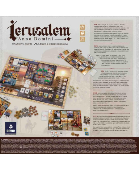 Strateginis stalo žaidimas THAMES & KOSMOS Devir Jerusalem