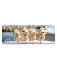 Kalendorius TIMER Memo "Dancing Queens" 2027, kartoninis, 290x110 mm