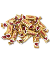 Šokoladiniai saldainiai TWIX, 2,5 kg