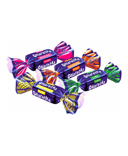Želiniai saldainiai ROSHEN, Galaretka, glaistyti, 1 kg