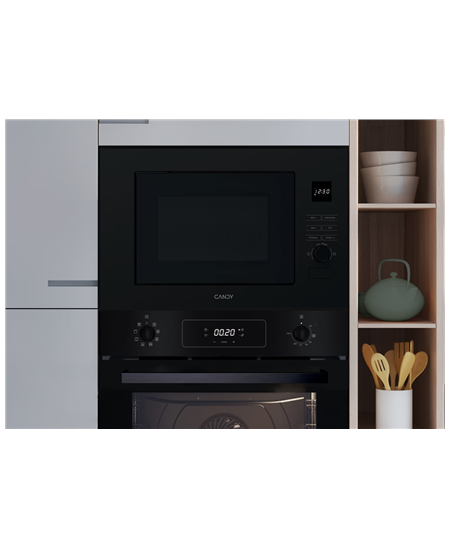 Candy Microwave oven | CA38FL7N20WXB | Built-in | 750 W | 20 L | Grill | Black