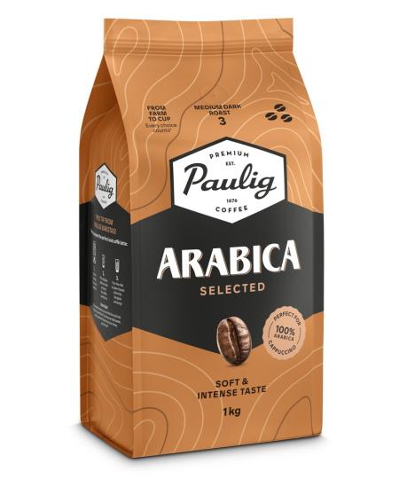 Kavos pupelės PAULIG ARABICA SELECTED, 1 kg