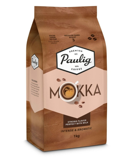 Kavos pupelės PAULIG MOKKA, 1 kg
