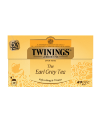 TWININGS Juodoji arbata EARL GREY 20x2g