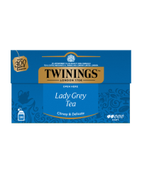 TWININGS Juodoji arbata LADY GREY 20X2g, 40g