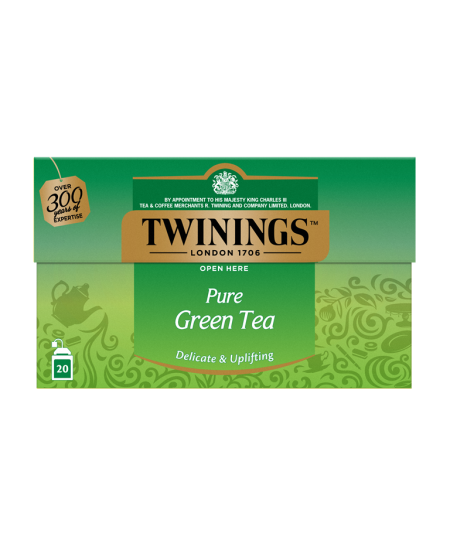 TWININGS Žalioji arbata PURE GREEN, 20x2g, 40g