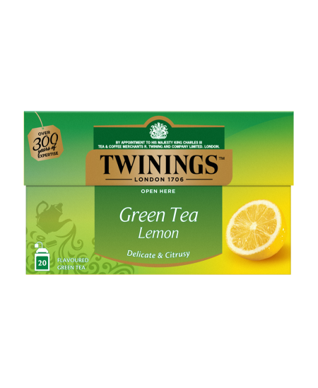 TWININGS Žalioji arbata su citrina 20X1.6g, 32g